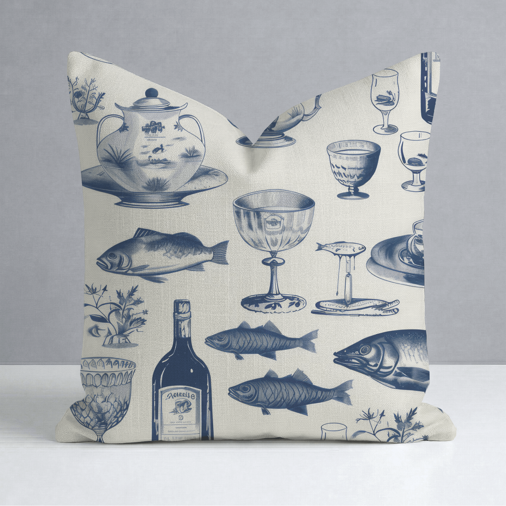 Eleanor's Elegance Throw Pillow - Lemon Park