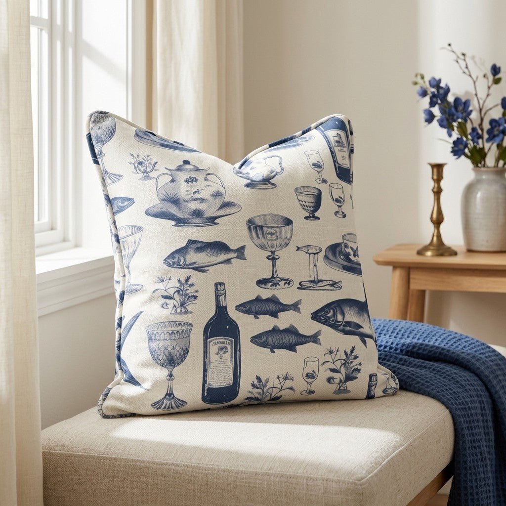 Eleanor's Elegance Throw Pillow - Lemon Park
