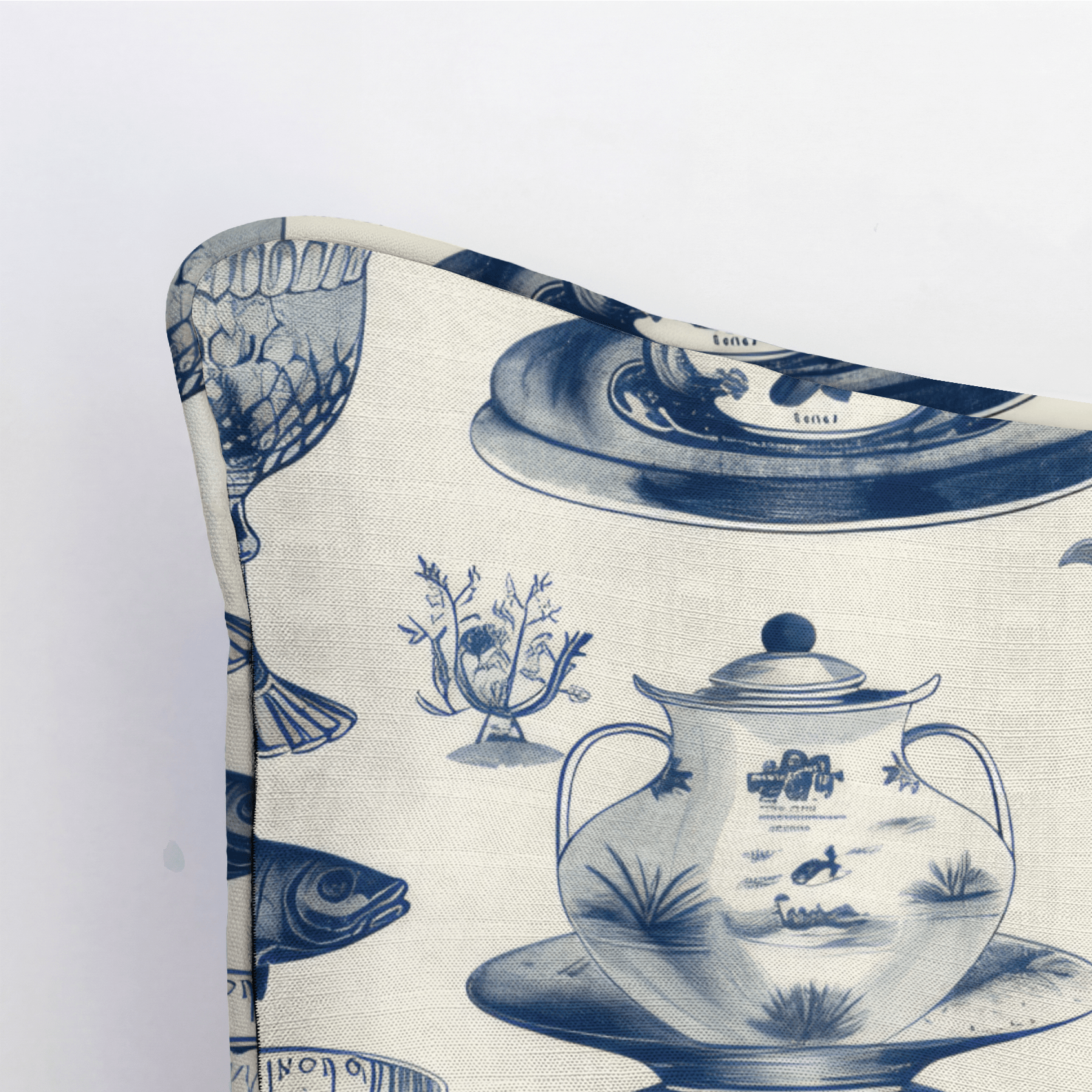 Eleanor's Elegance Throw Pillow - Lemon Park