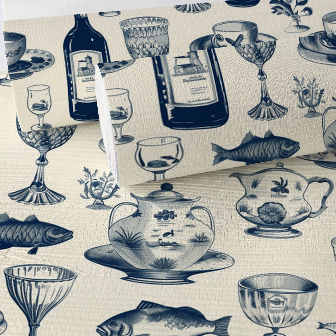 Eleanor's Elegance Faux Grasscloth Wallpaper