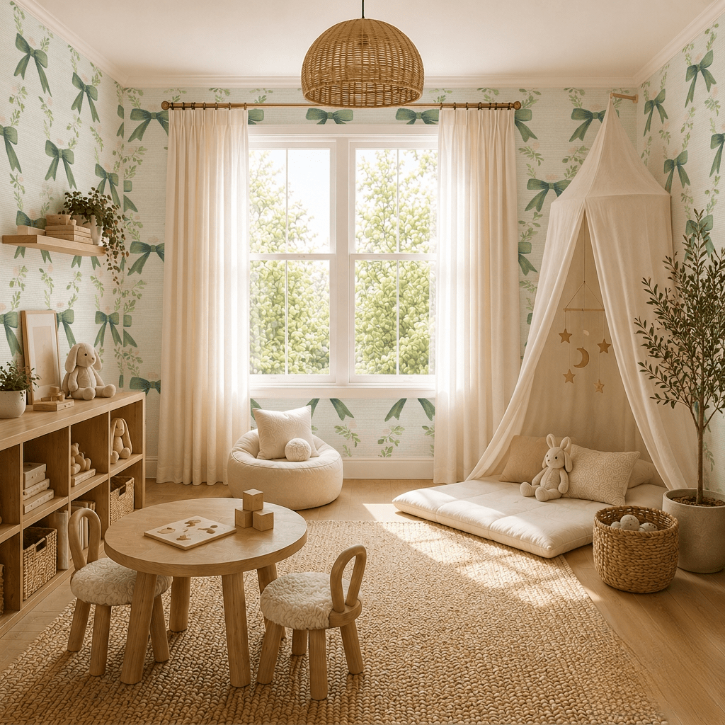 Elegant Emerald Faux Grasscloth Wallpaper - Lemon Park