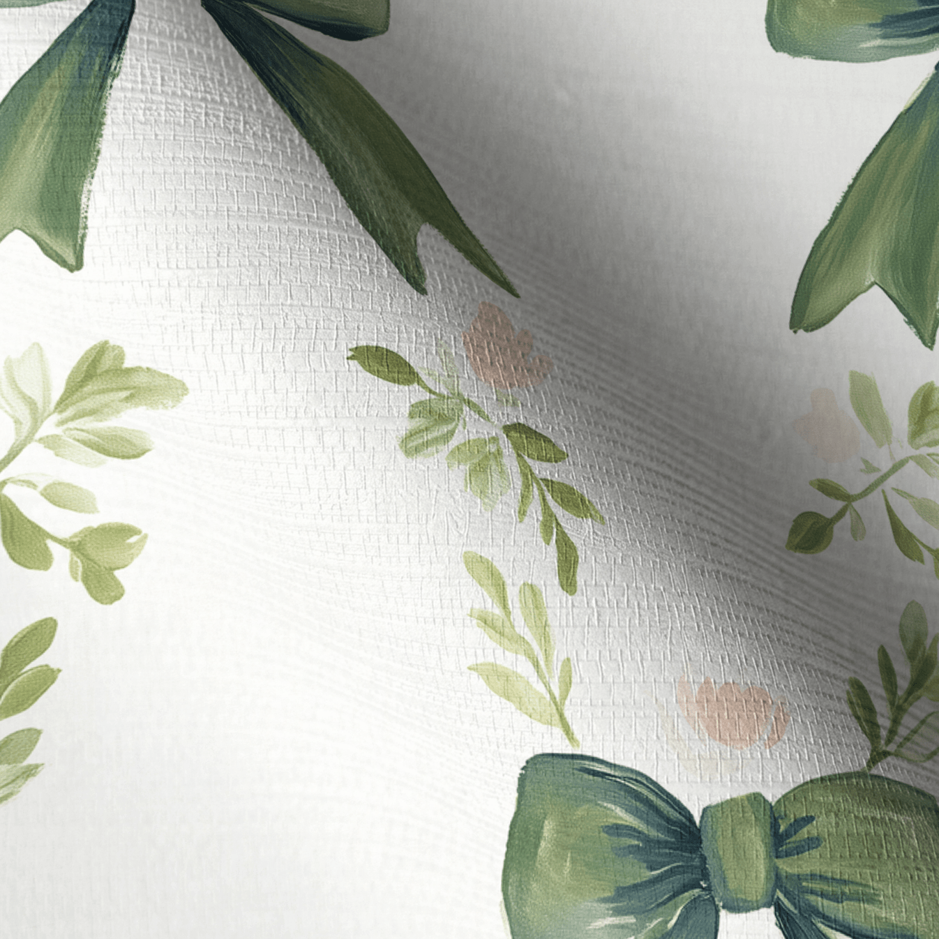 Elegant Emerald Faux Grasscloth Wallpaper - Lemon Park