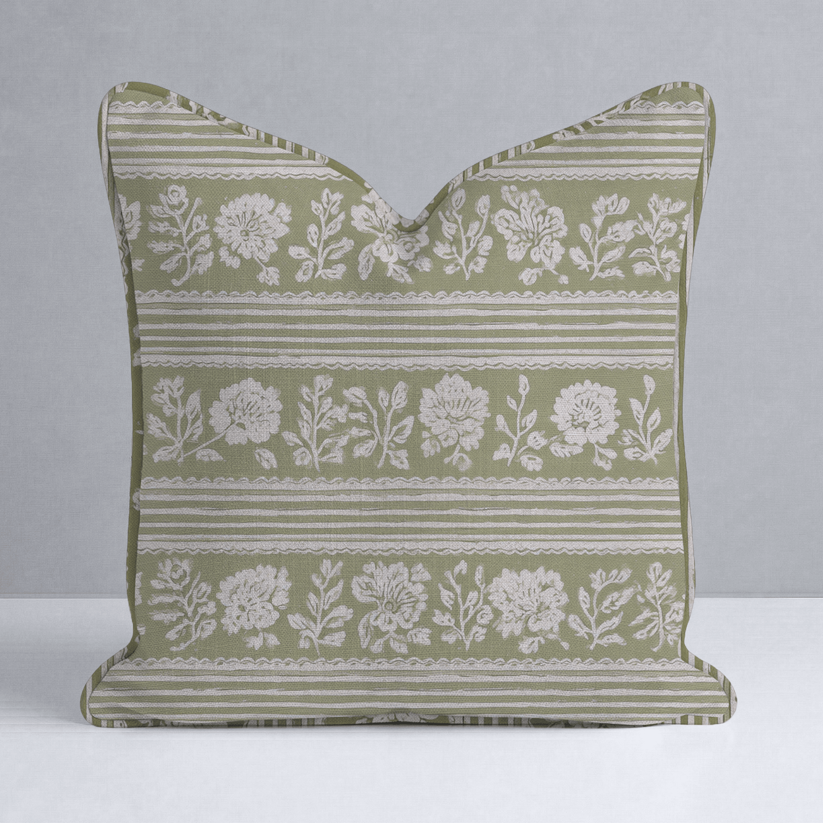 Elise Garden Throw Pillow - Lemon Park