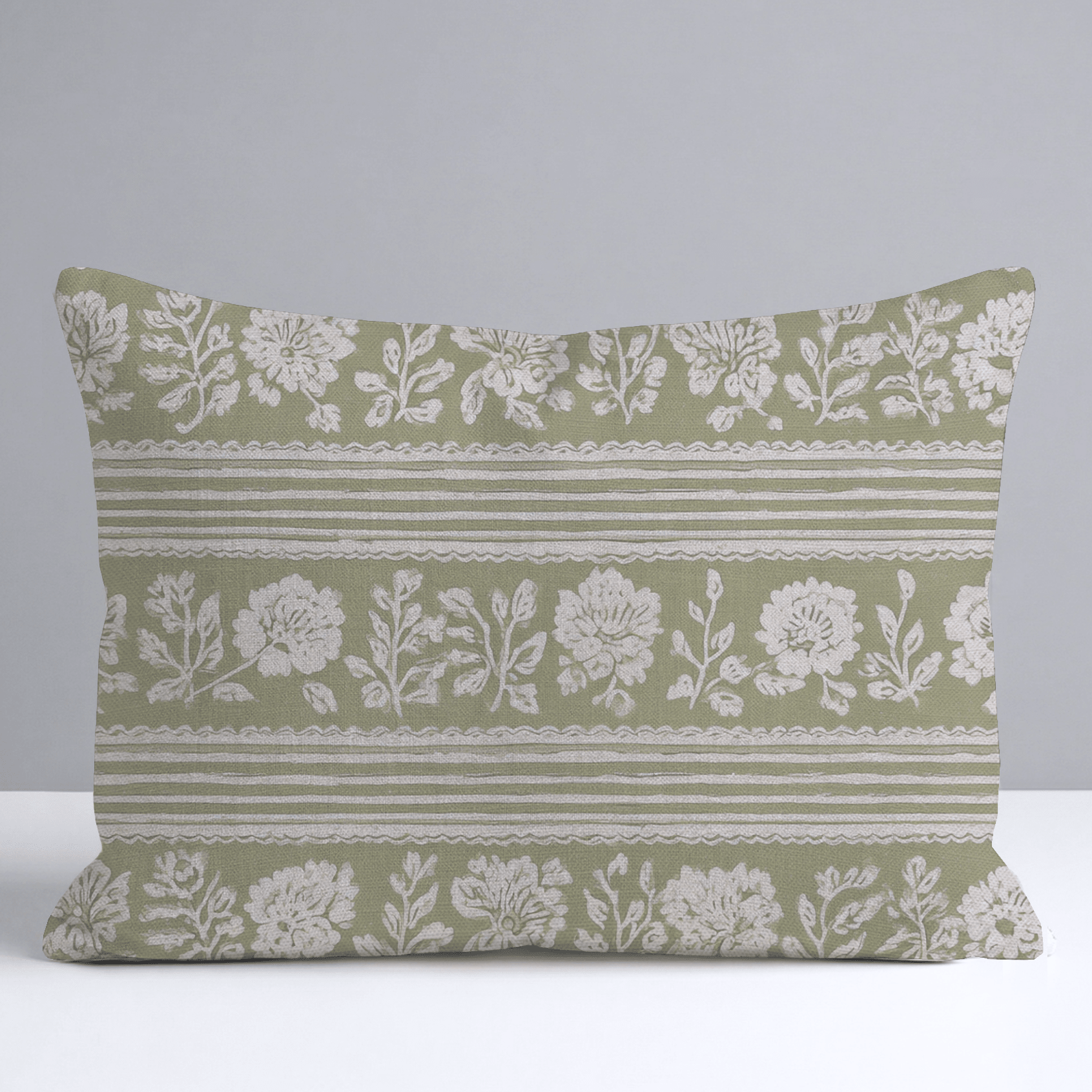 Elise Garden Throw Pillow - Lemon Park