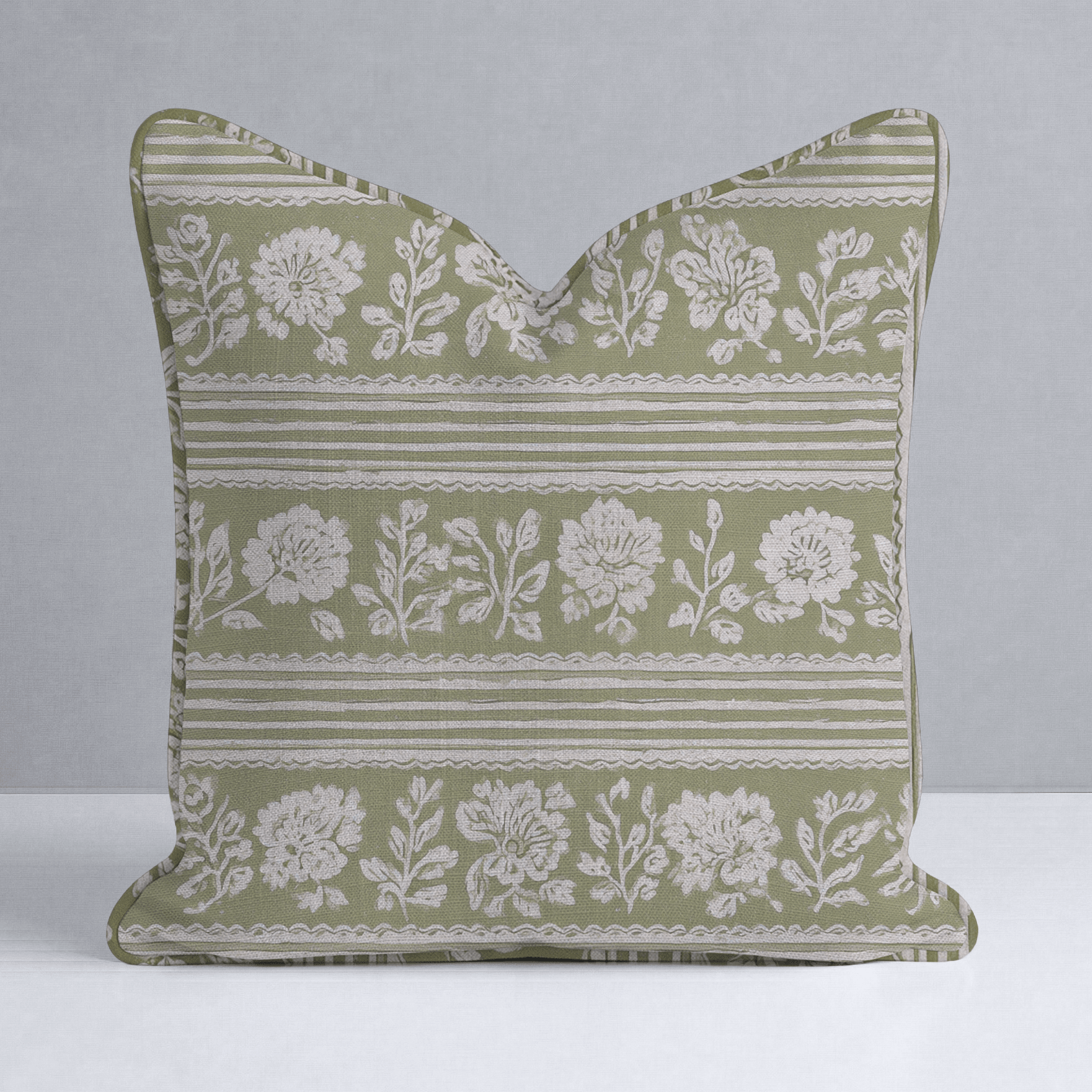 Elise Garden Throw Pillow - Lemon Park