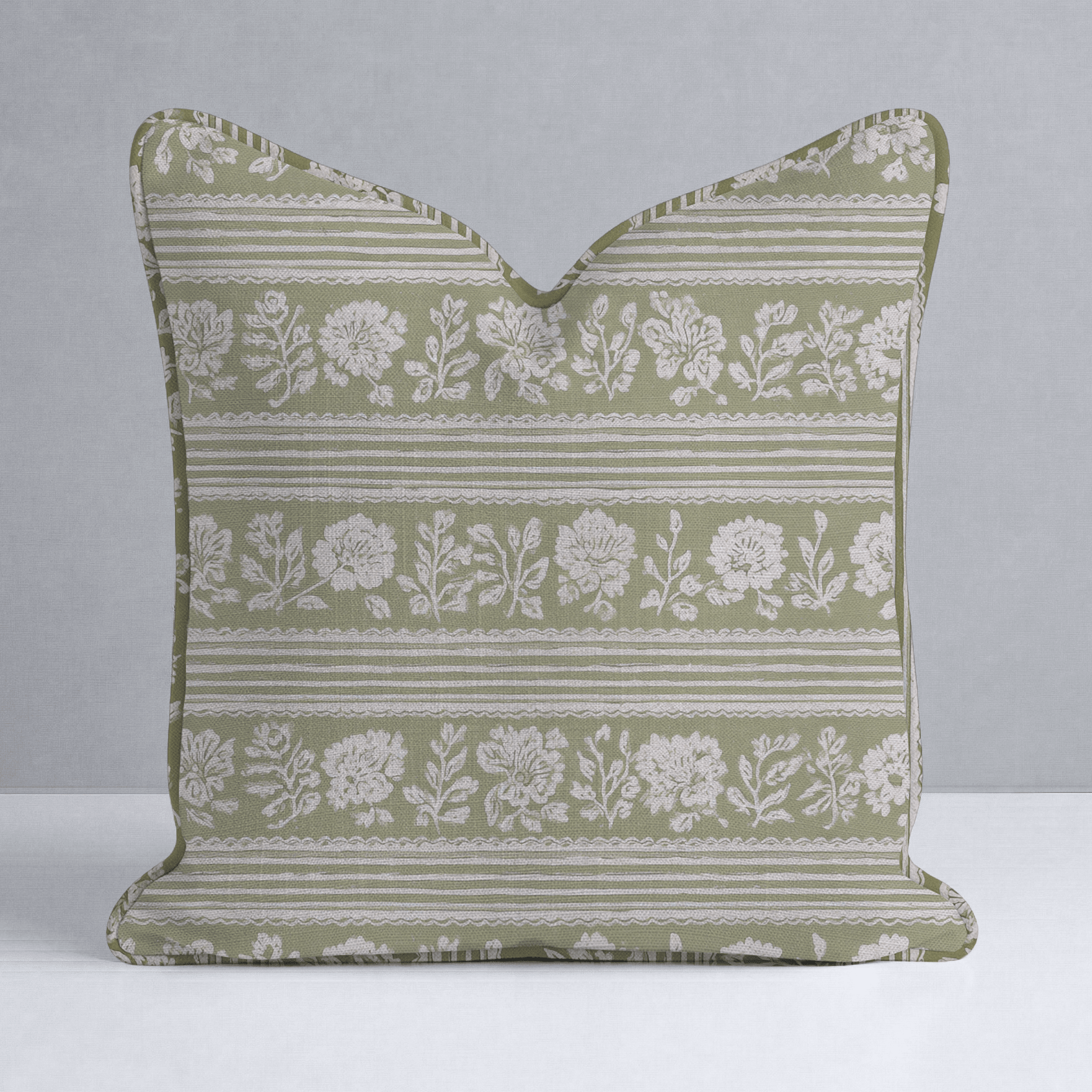 Elise Garden Throw Pillow - Lemon Park