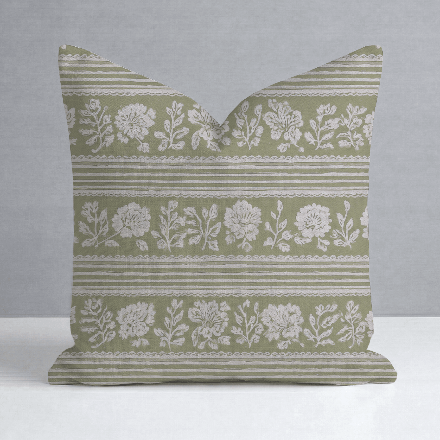 Elise Garden Throw Pillow - Lemon Park