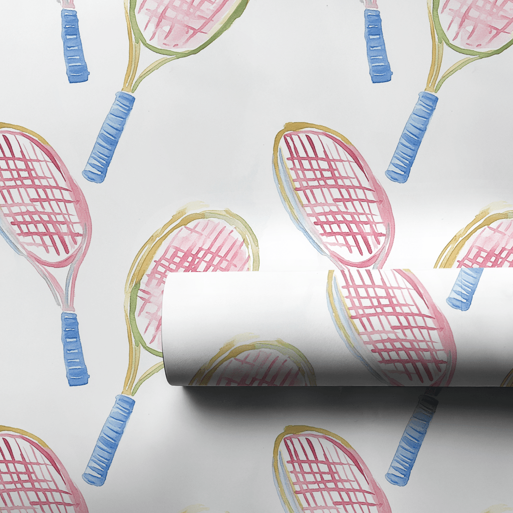Elizabeth Tennis - Wrapping Paper - Lemon Park