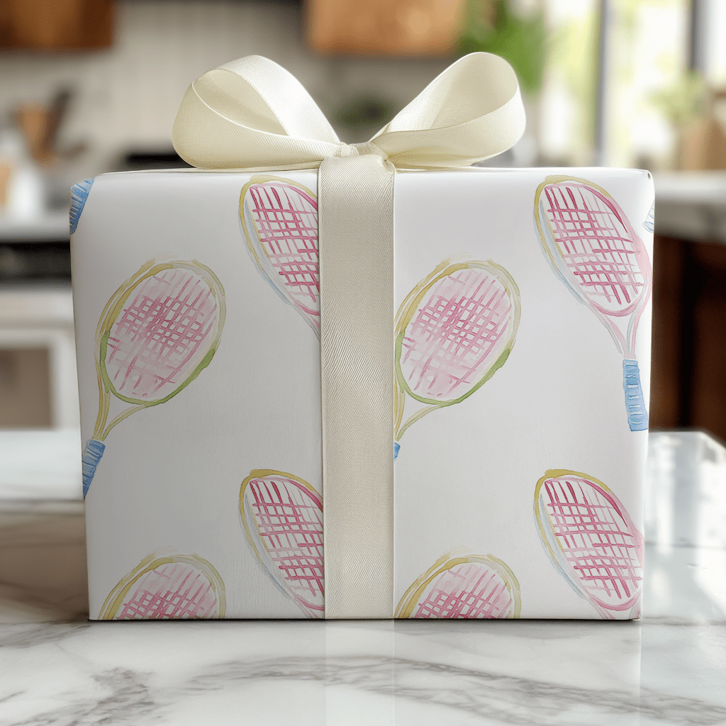 Elizabeth Tennis - Wrapping Paper - Lemon Park