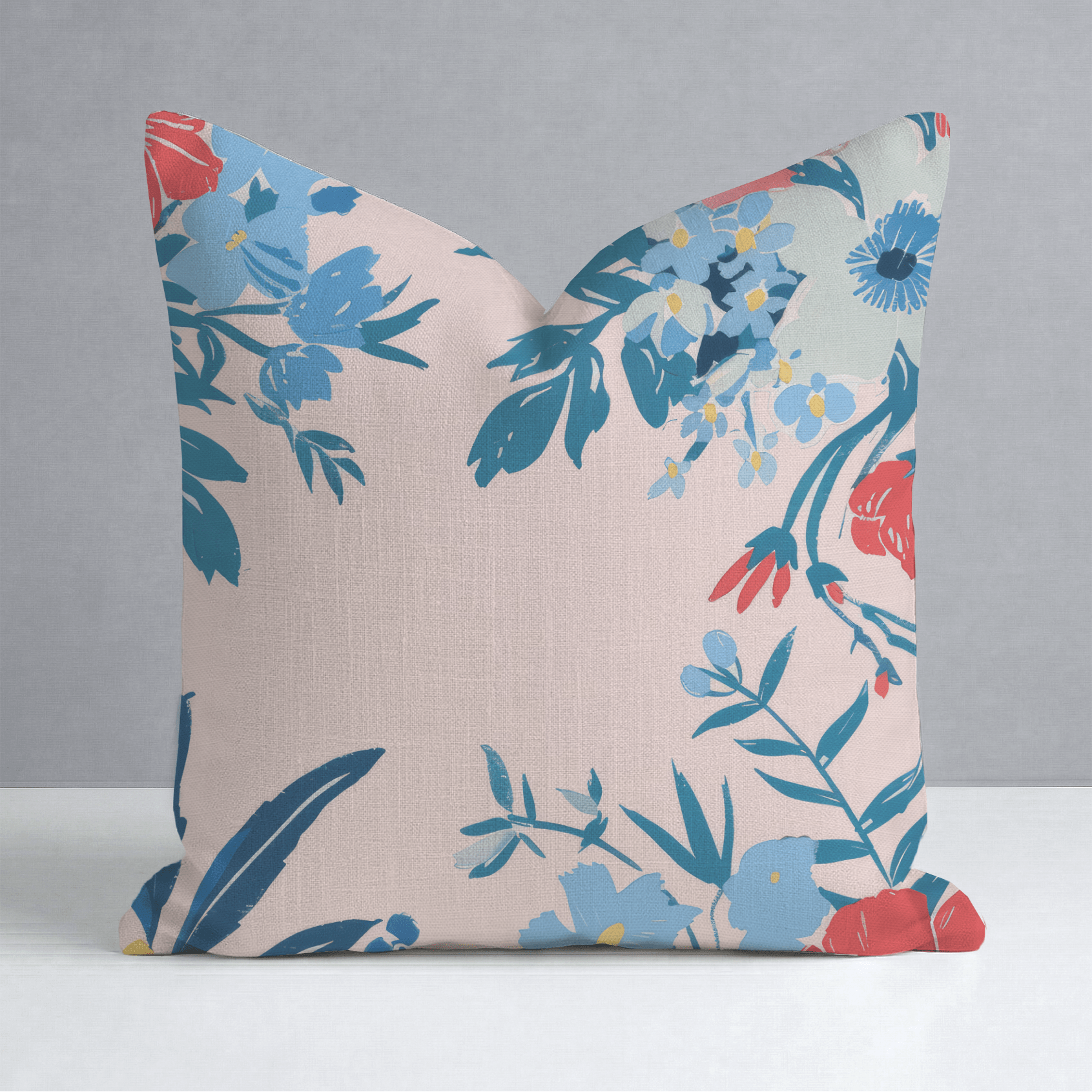 Ella's Eden Throw Pillow - Lemon Park