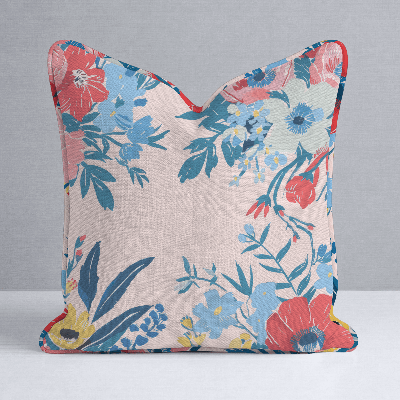 Ella's Eden Throw Pillow - Lemon Park
