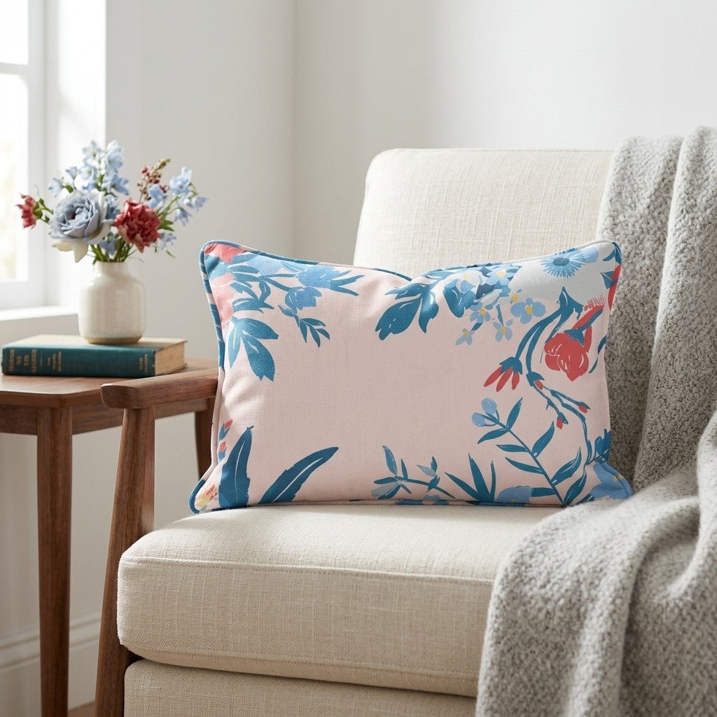 Ella's Eden Throw Pillow - Lemon Park