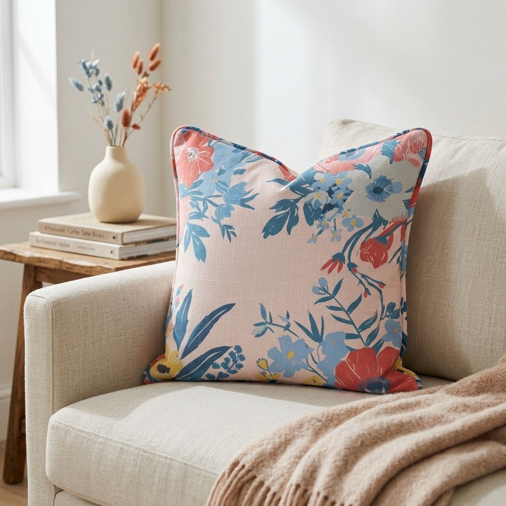 Ella's Eden Throw Pillow - Lemon Park