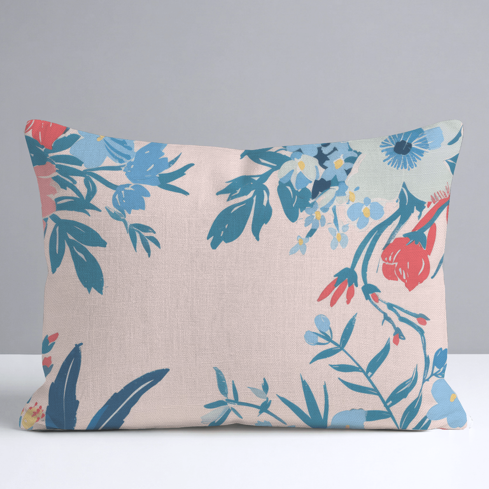 Ella's Eden Throw Pillow - Lemon Park