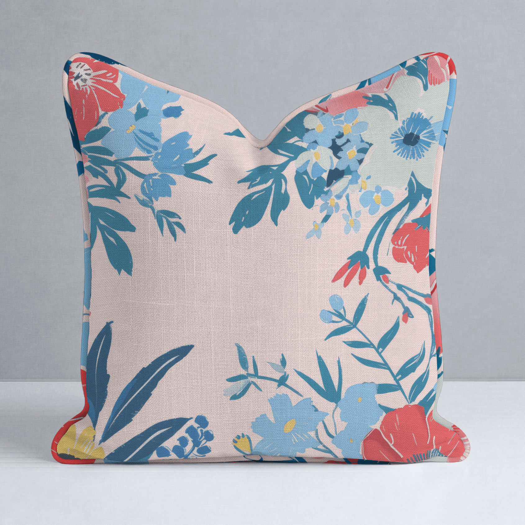 Ella's Eden Throw Pillow - Lemon Park