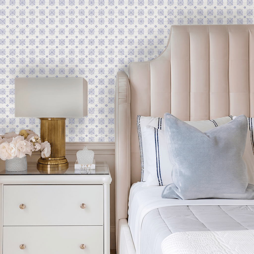 Ellison Faux Grasscloth Wallpaper - Lemon Park
