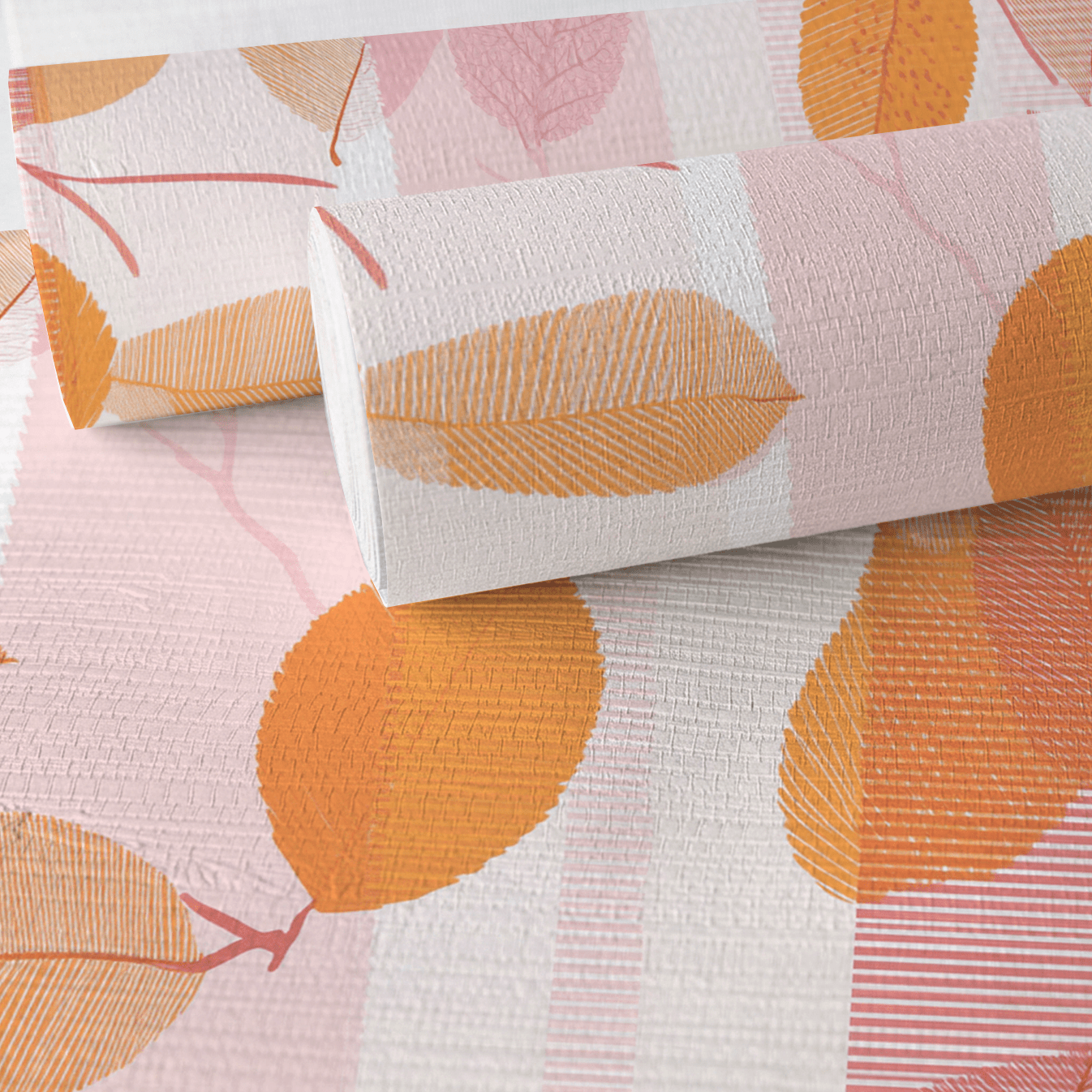Ember Faux Grasscloth Wallpaper - Lemon Park