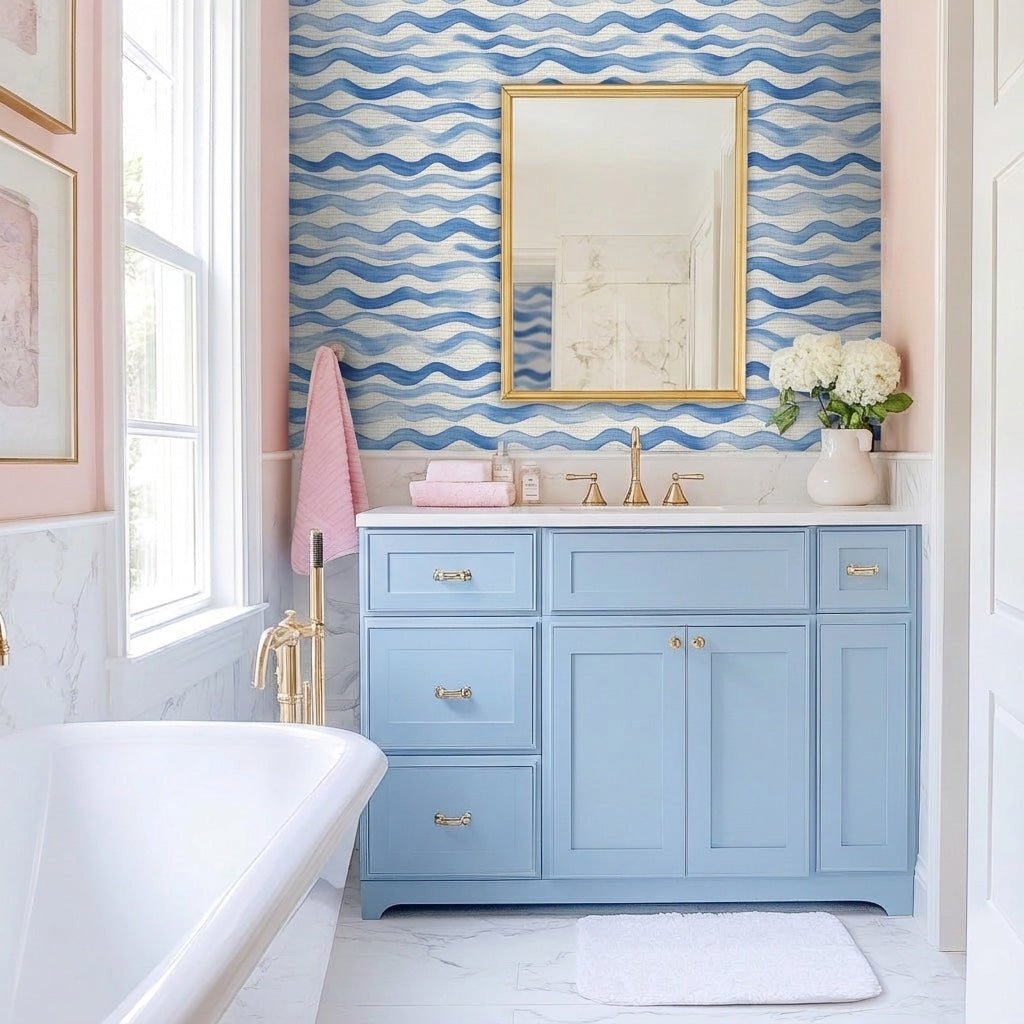Emery Faux Grasscloth Wallpaper - Lemon Park