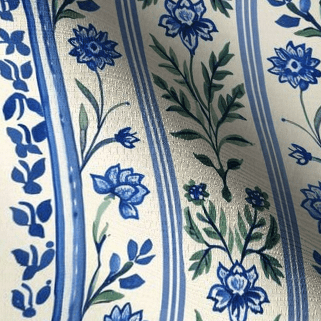 Enchanted Garden Faux Grasscloth Wallpaper - Lemon Park