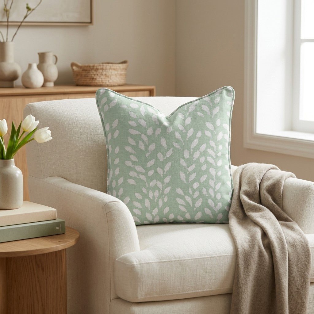 Eucalyptus Throw Pillow - Lemon Park