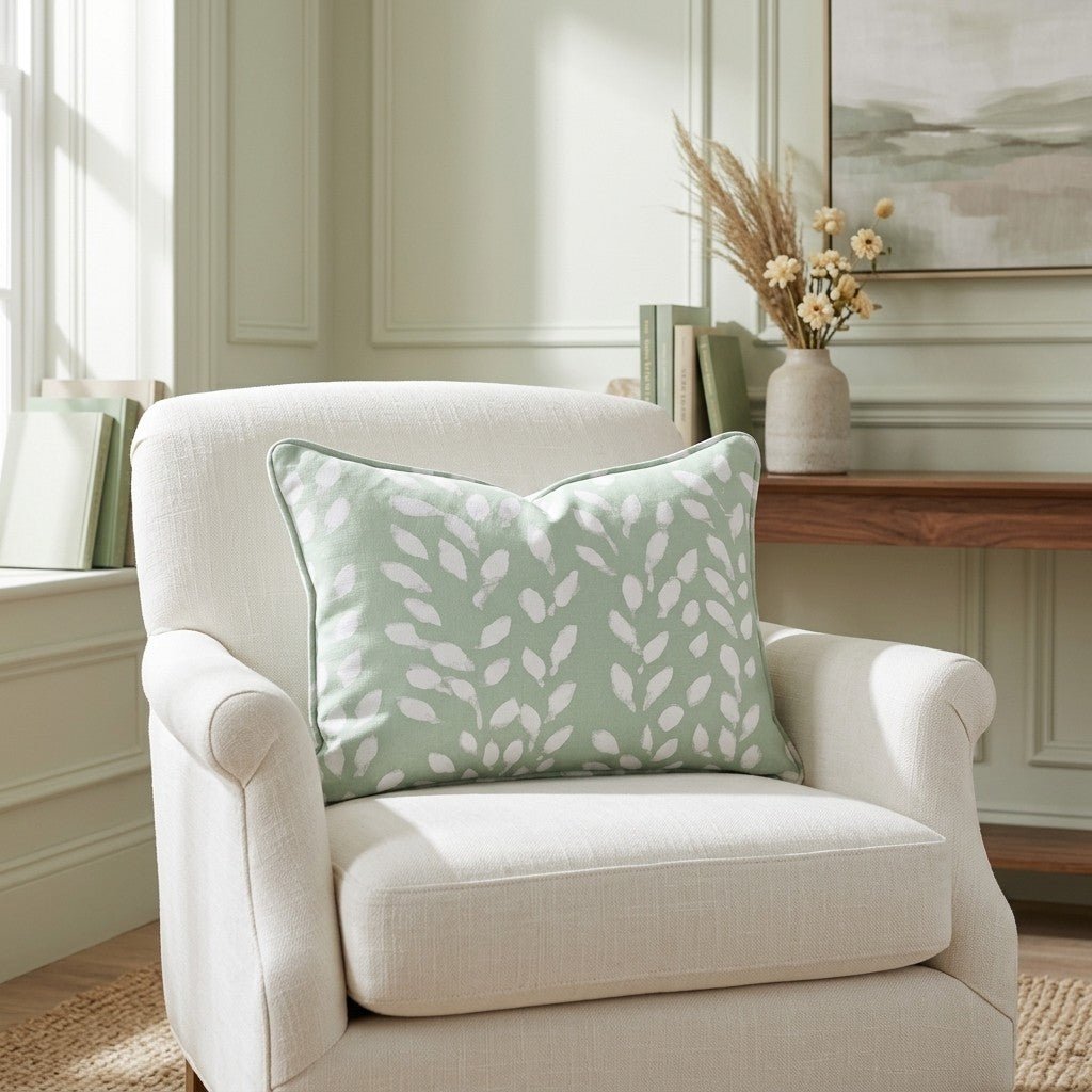 Eucalyptus Throw Pillow - Lemon Park