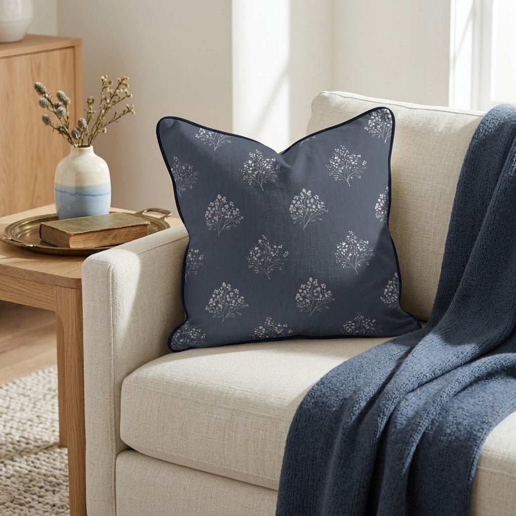 Evening Blossom Throw Pillow - Lemon Park