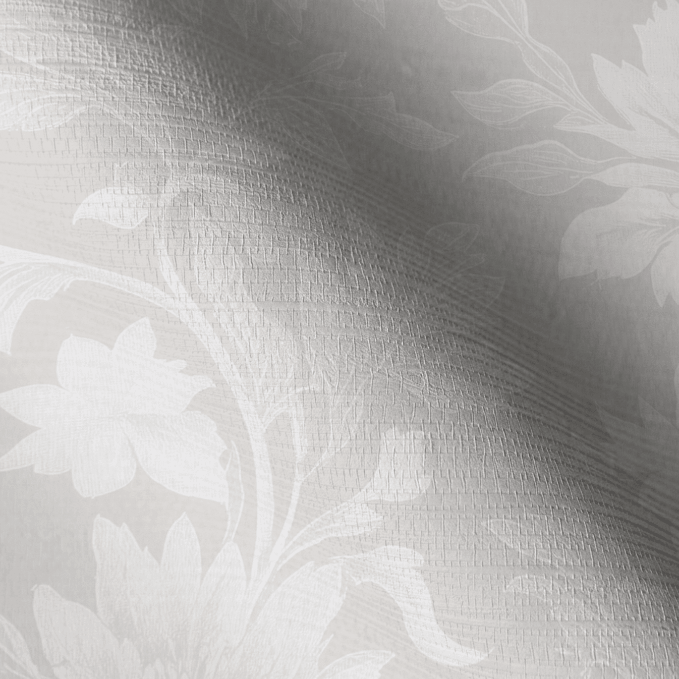 Evening Dahlia Faux Grasscloth Wallpaper - Lemon Park