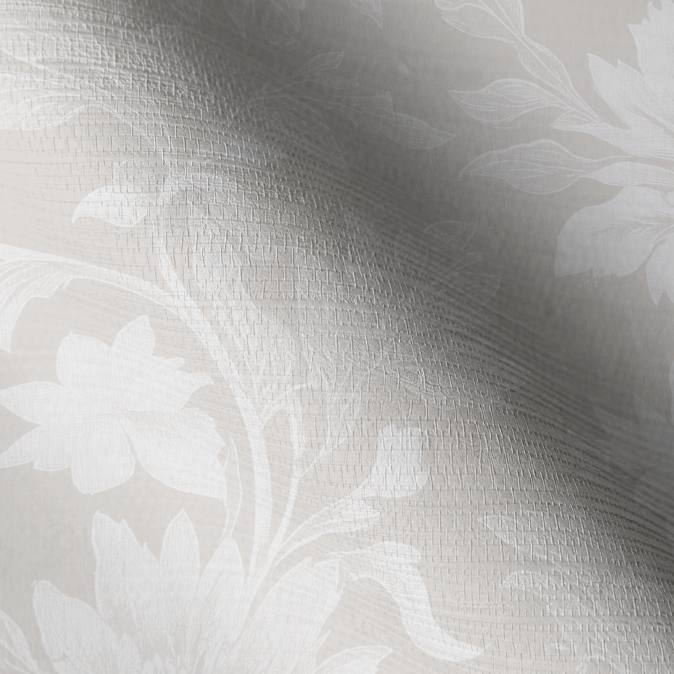 Evening Dahlia Faux Grasscloth Wallpaper