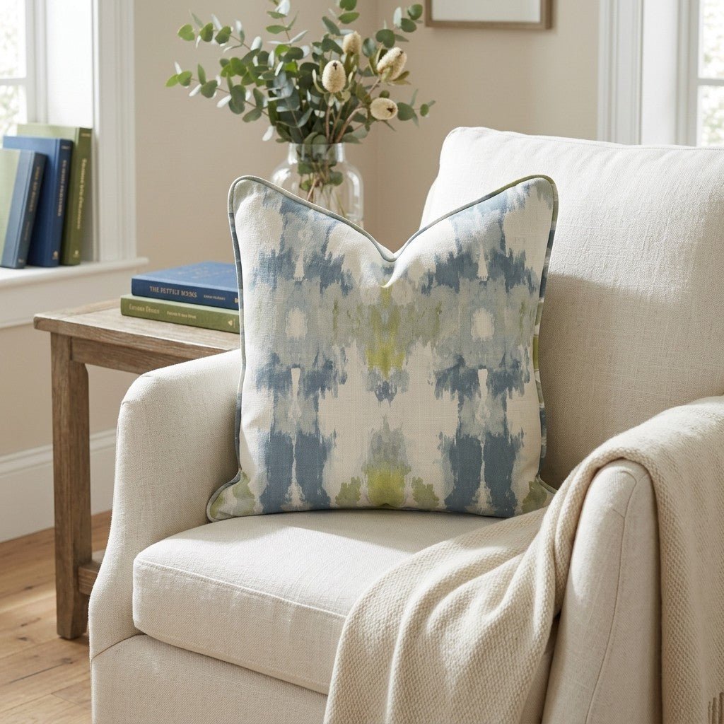 Evening Drift Throw Pillow - Lemon Park