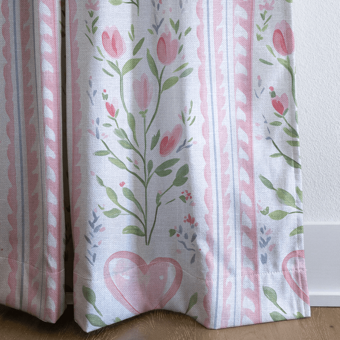 Ever After Stripe - Drapery - Lemon Park