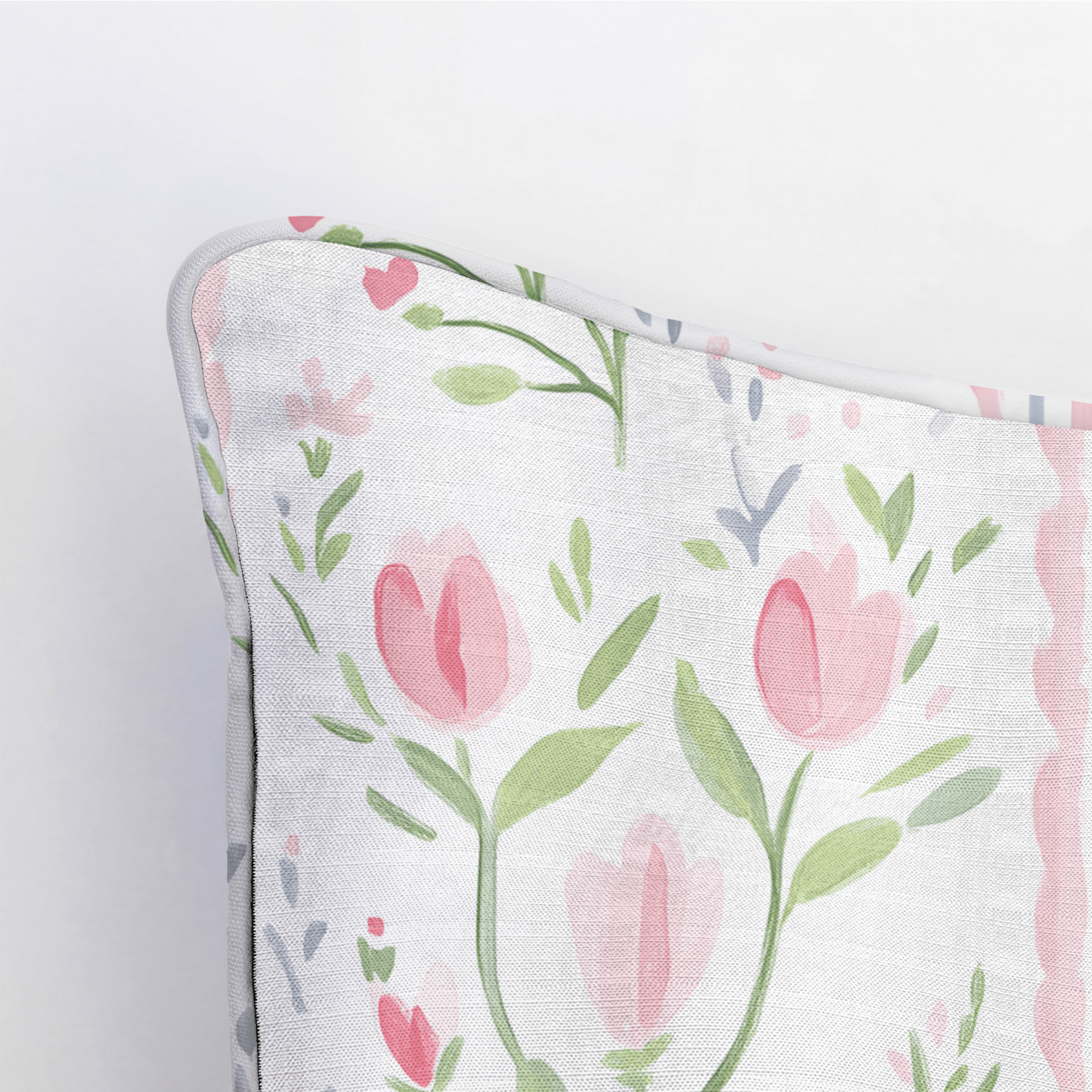 Ever After Stripe Throw Pillow - Lemon Park