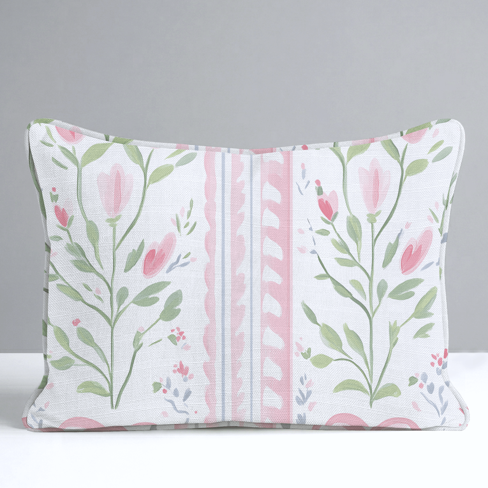 Ever After Stripe Throw Pillow - Lemon Park