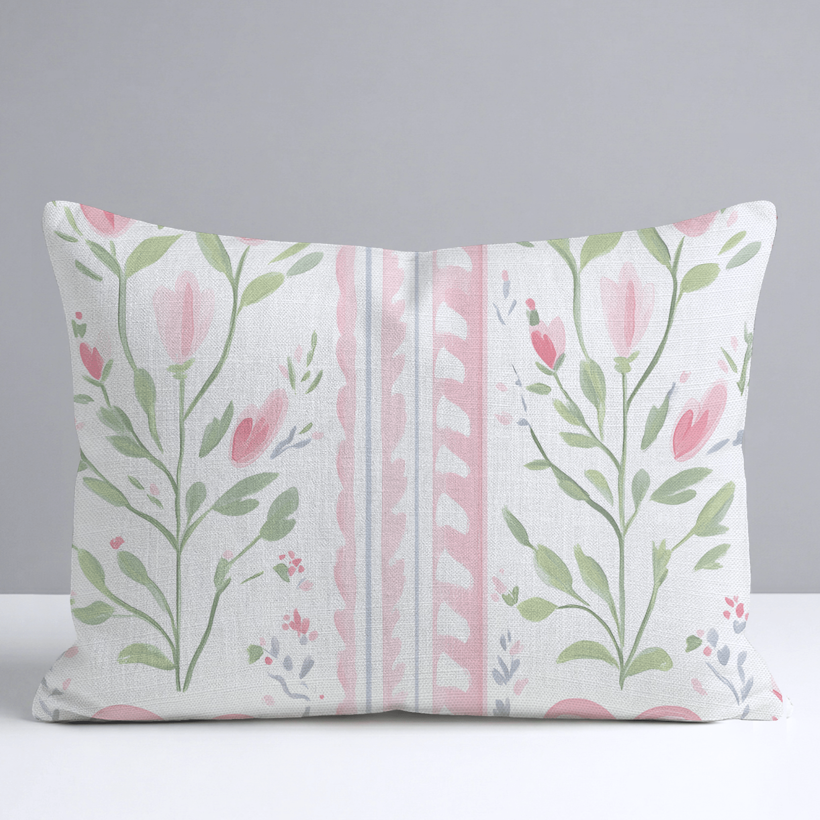 Ever After Stripe Throw Pillow - Lemon Park