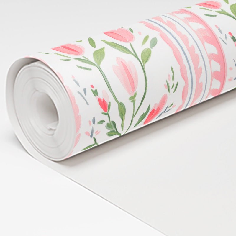 Ever After Stripe Wallpaper - Lemon Park
