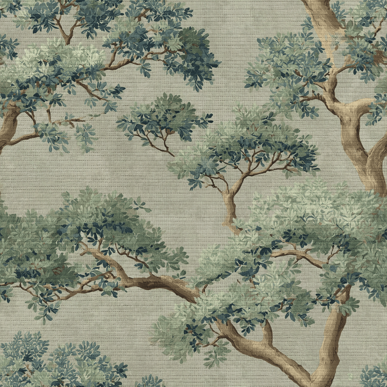 Everdene Grove Faux Grasscloth Wallpaper - Lemon Park