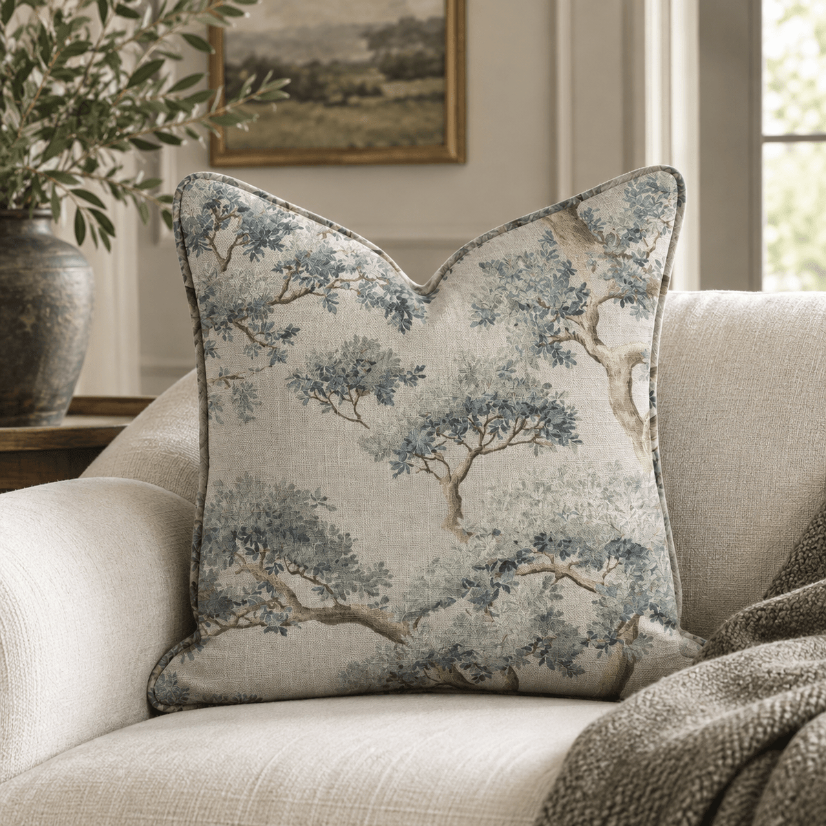 Everdene Grove Throw Pillow - Lemon Park