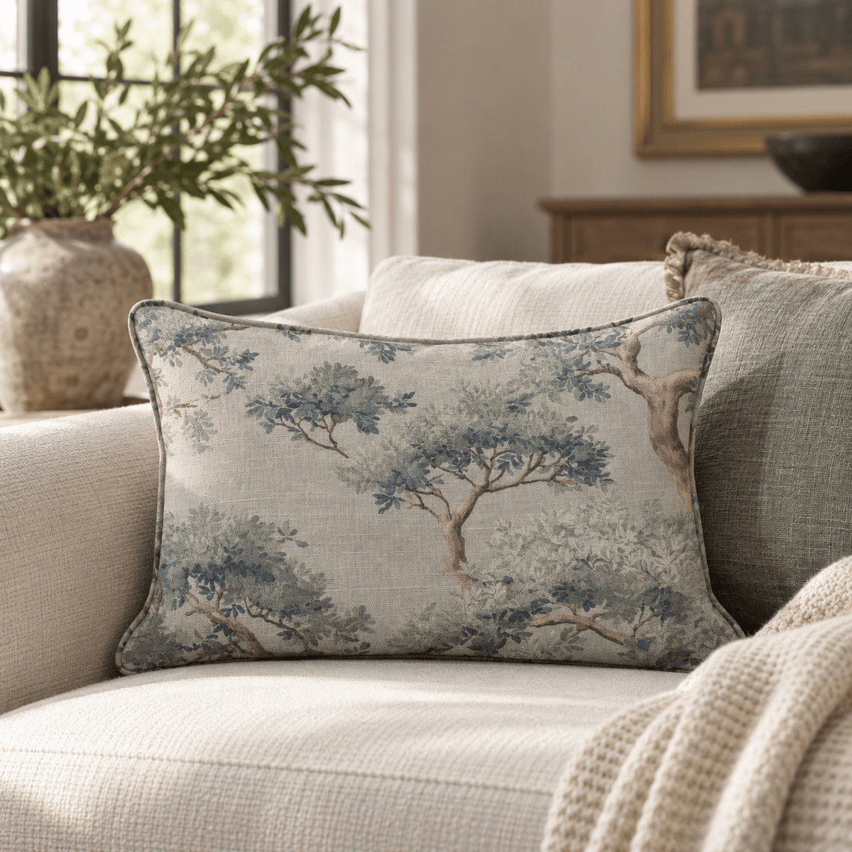 Everdene Grove Throw Pillow - Lemon Park