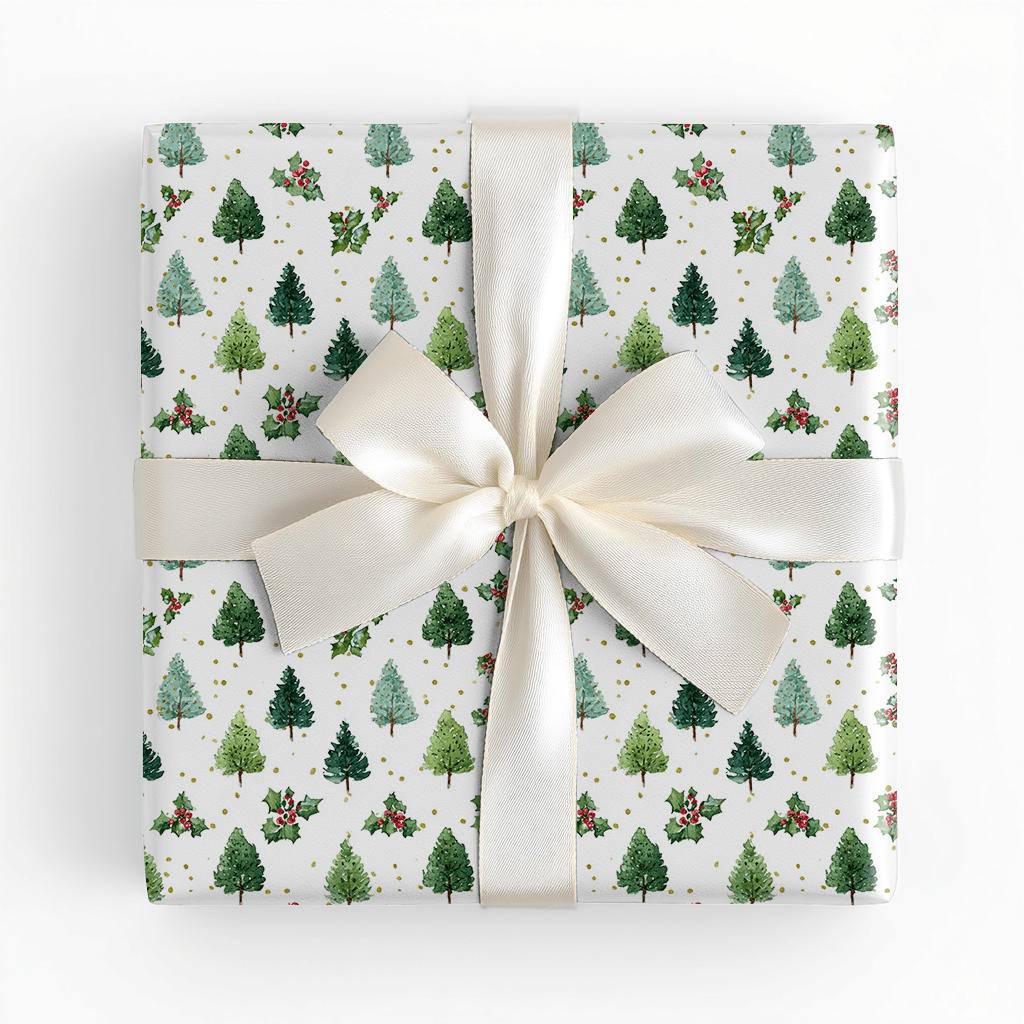 Everett Evergreen - Wrapping Paper - Lemon Park