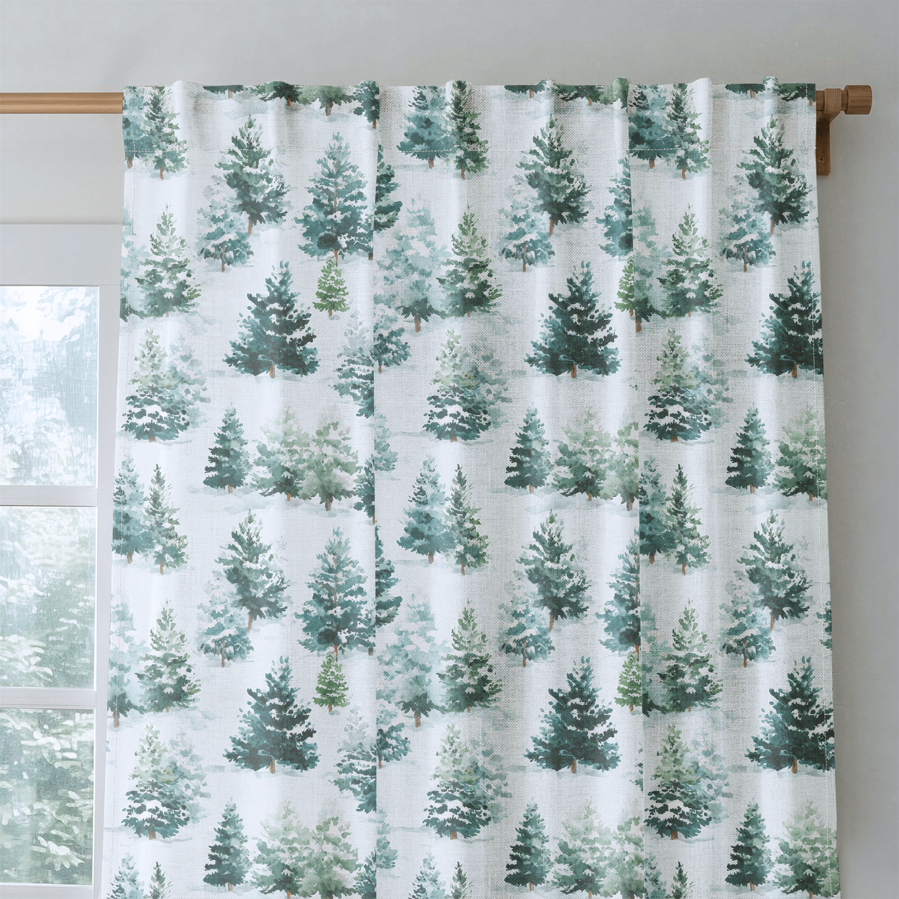 Evergreen Cheer - Drapery - Lemon Park