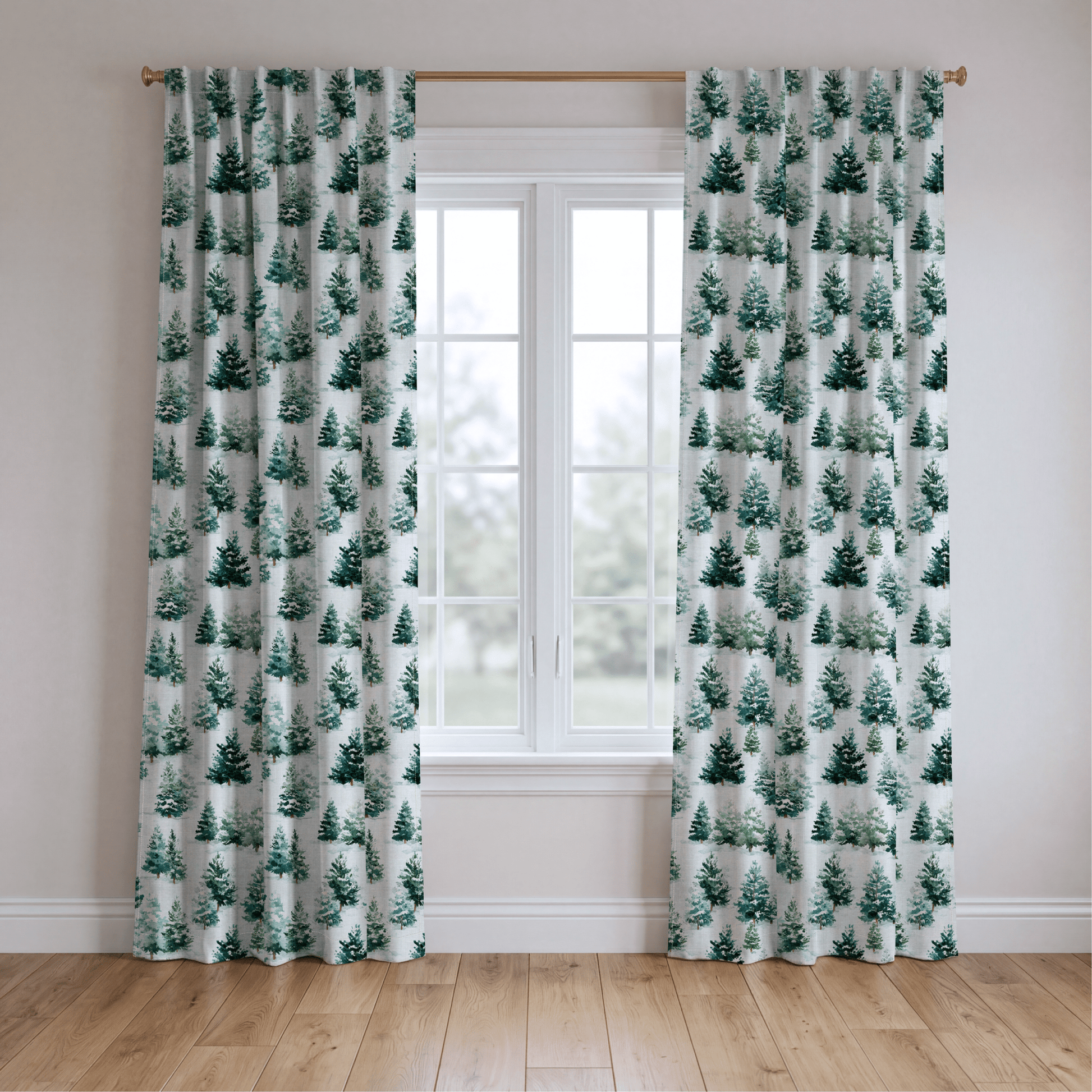 Evergreen Cheer - Drapery - Lemon Park