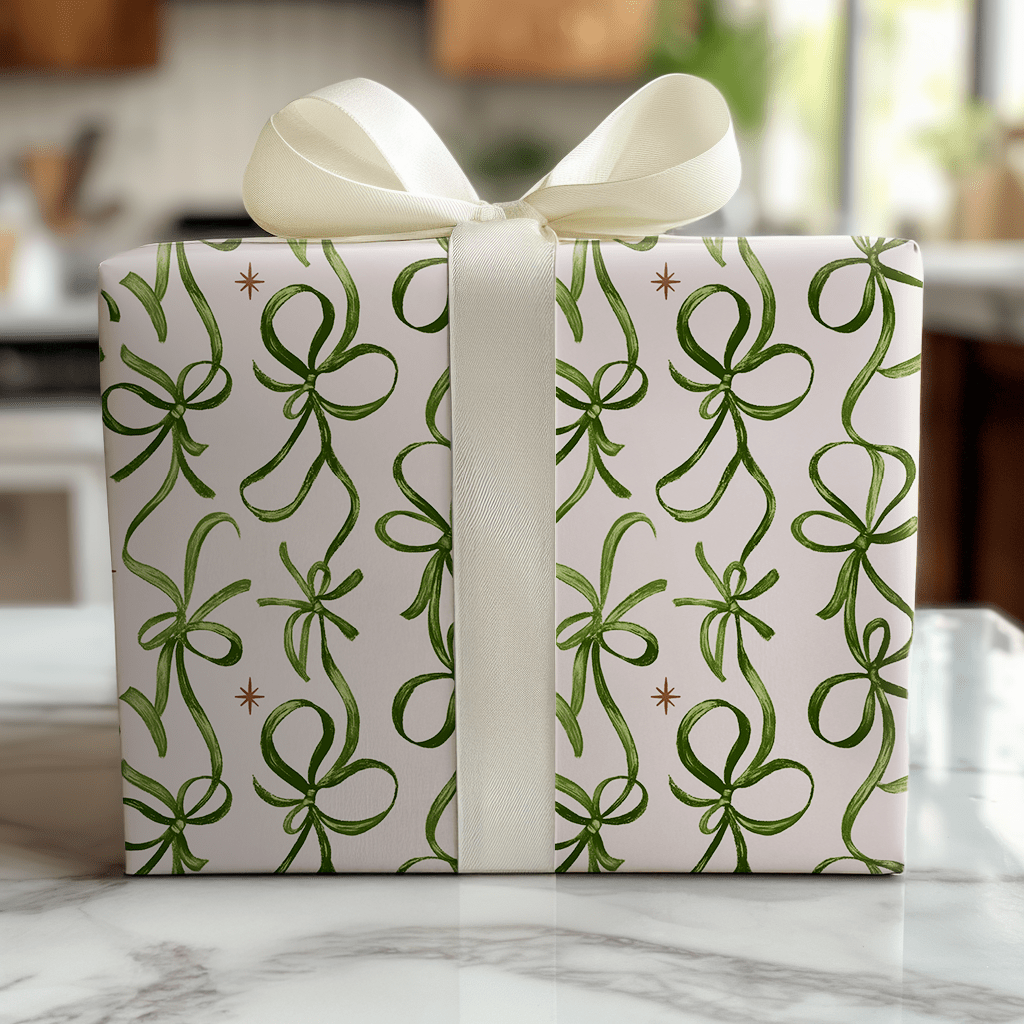 Evergreen Elise - Wrapping Paper - Lemon Park