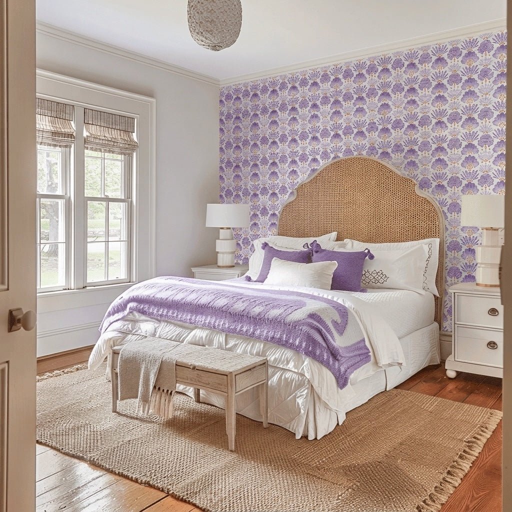 Everly Faux Grasscloth Wallpaper - Lemon Park