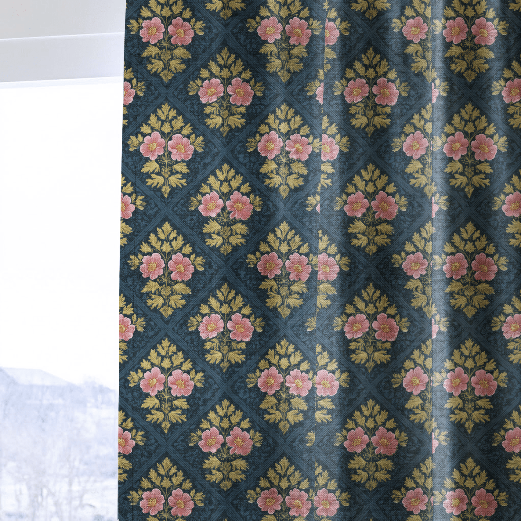 Everly House - Drapery - Lemon Park