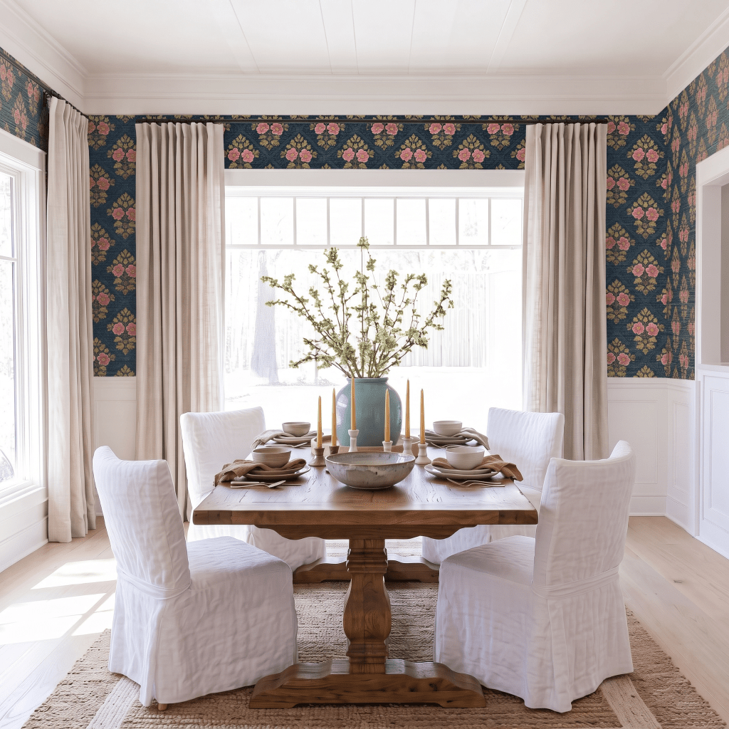 Everly House Faux Grasscloth Wallpaper - Lemon Park