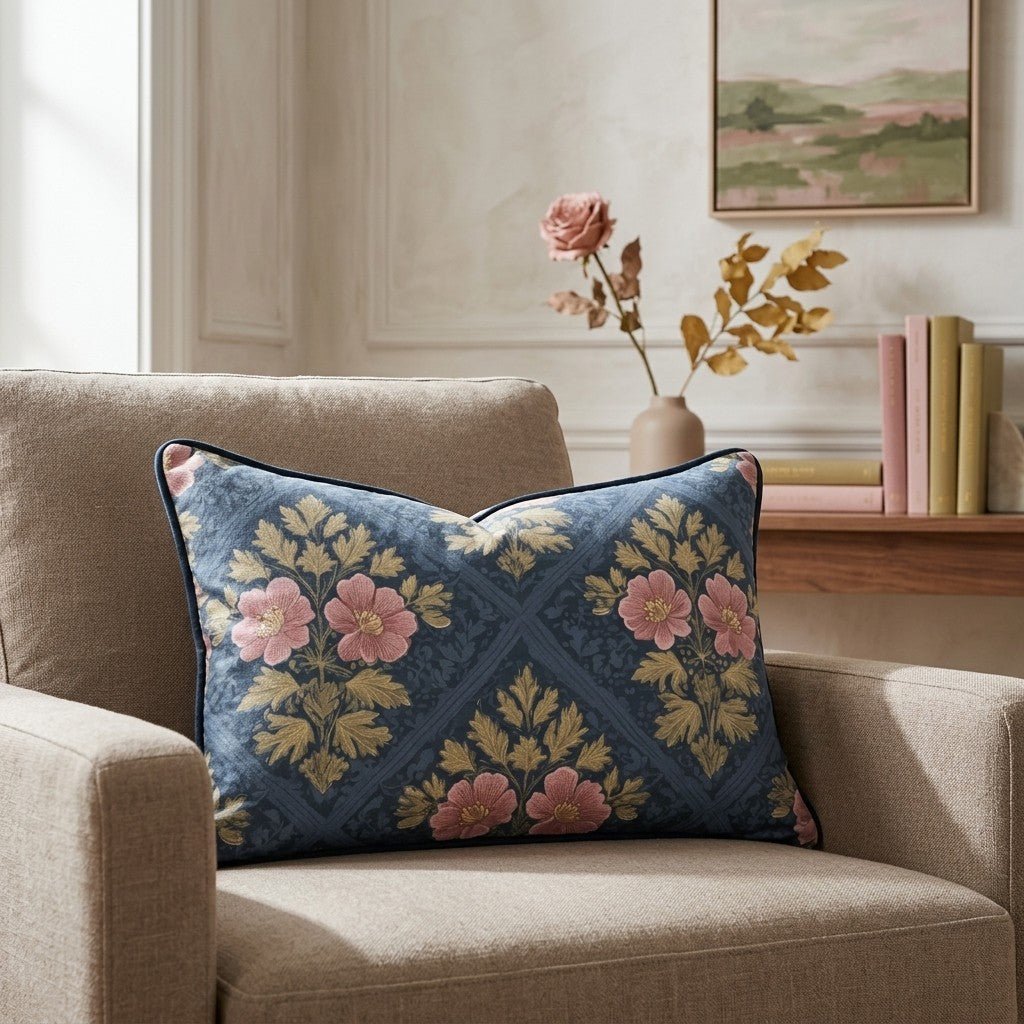 Everly House Throw Pillow - Lemon Park