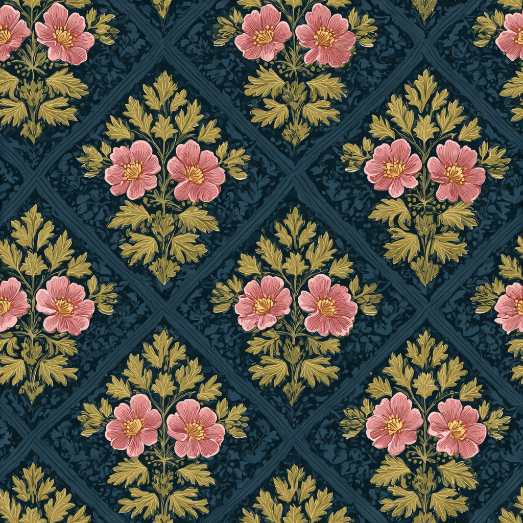 Everly House Wallpaper - Lemon Park