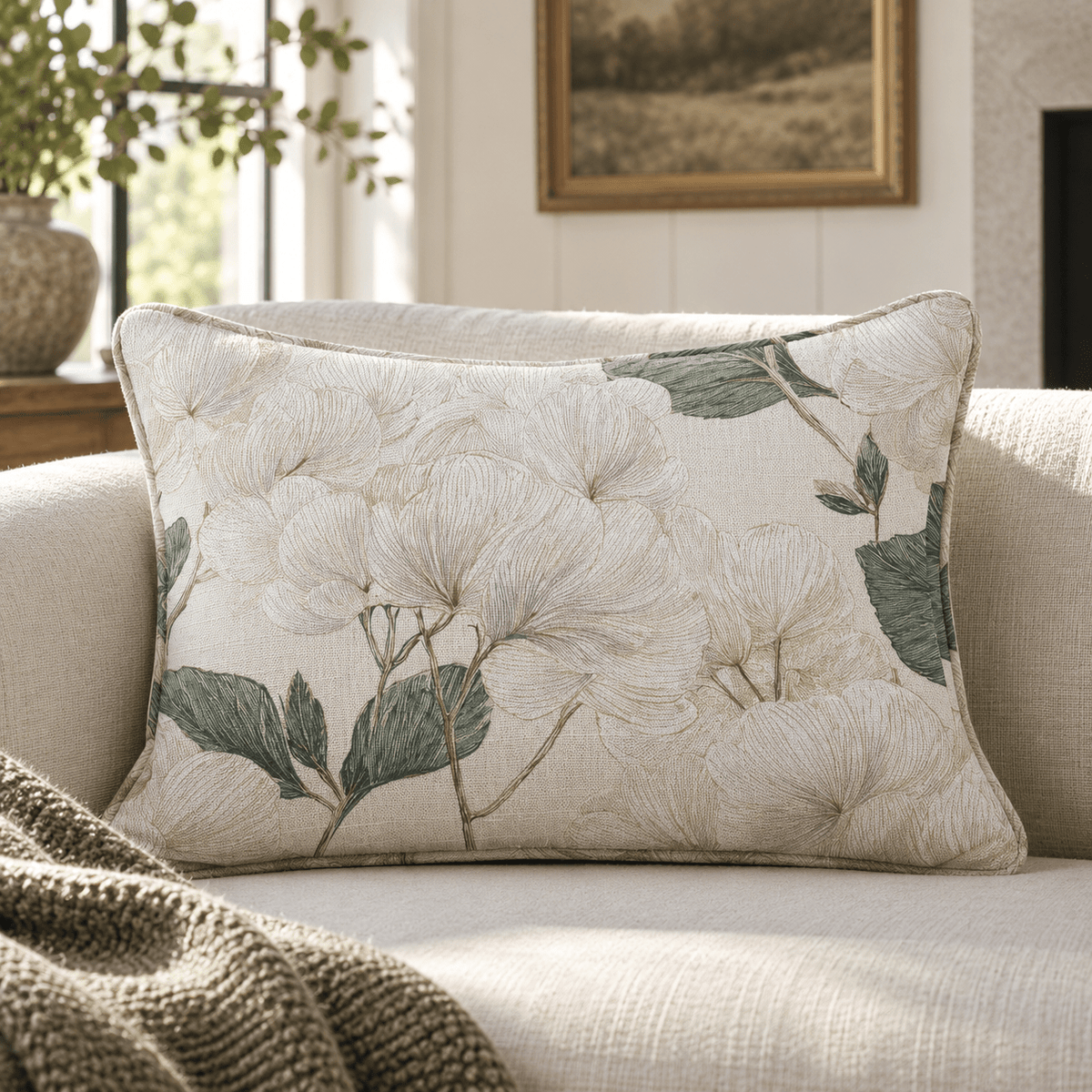 Evermore Throw Pillow - Lemon Park
