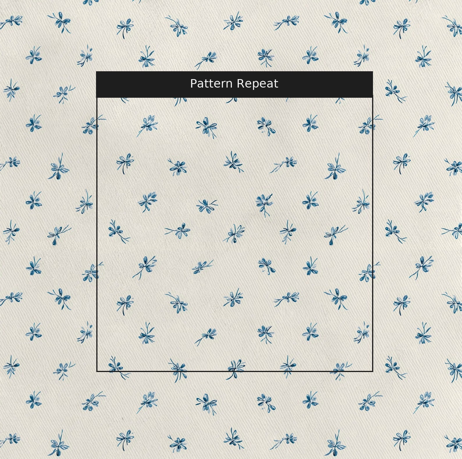 Evie Blue - Fabric - Lemon Park