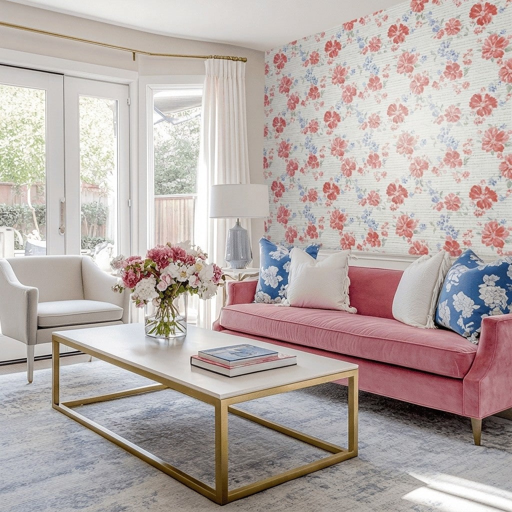 Robin Faux Grasscloth Wallpaper