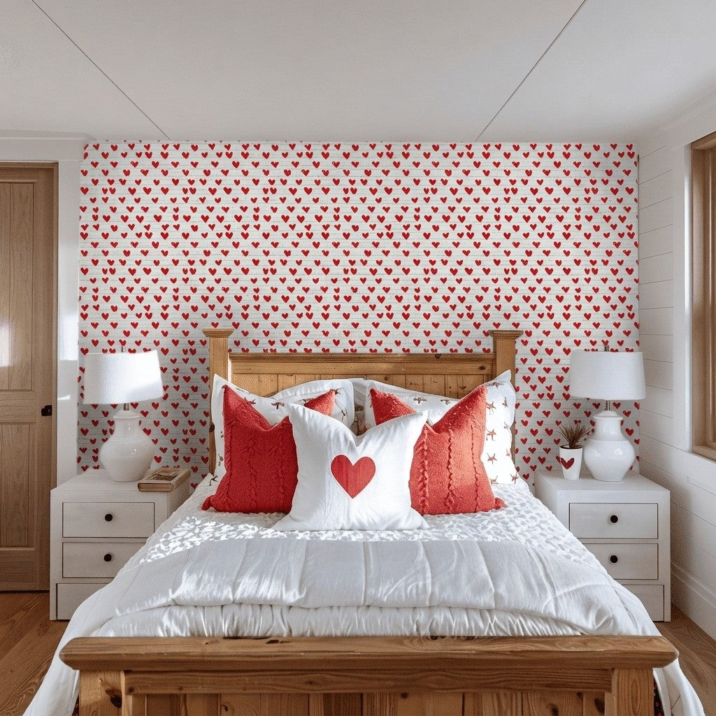 Willow Faux Grasscloth Wallpaper